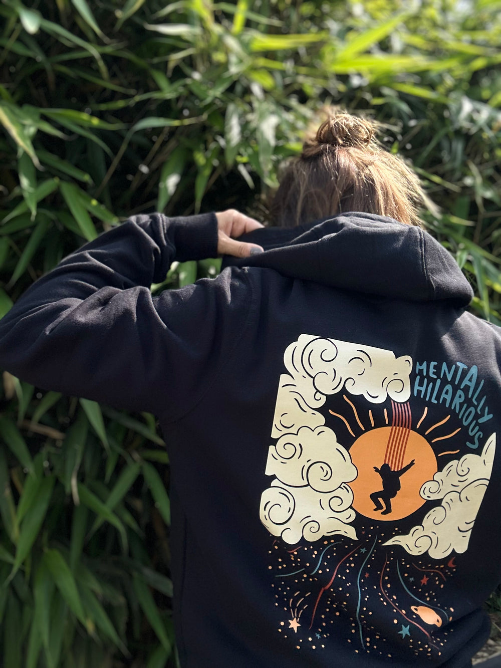 ORGANIC "STARDUST" ZIP-HOODIE