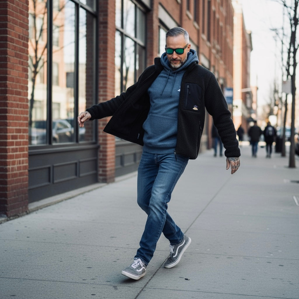 RECYCLED POLAR FLEECE JACKET