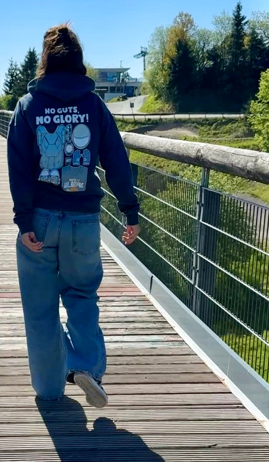 ORGANIC "NO GUT'S, NO GLORY" HOODIE
