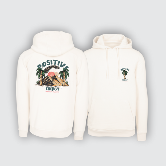 ORGANIC "POSITIVE" HOODIE