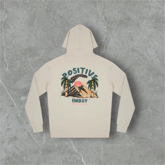 ORGANIC "POSITIVE" HOODIE