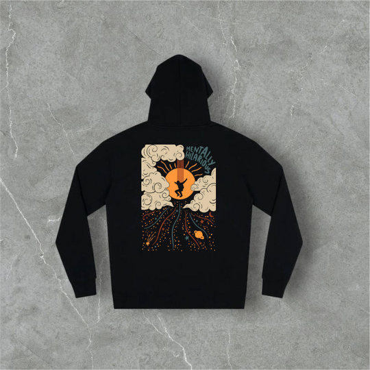 ORGANIC "STARDUST" ZIP-HOODIE