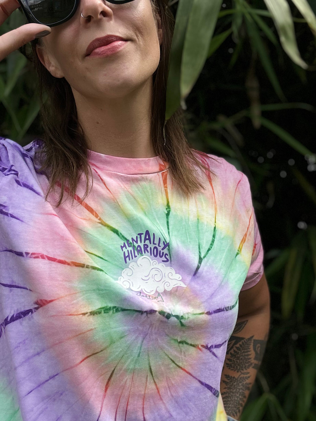 ORGANIC "RAINBOW TIE-DYED" SHIRT